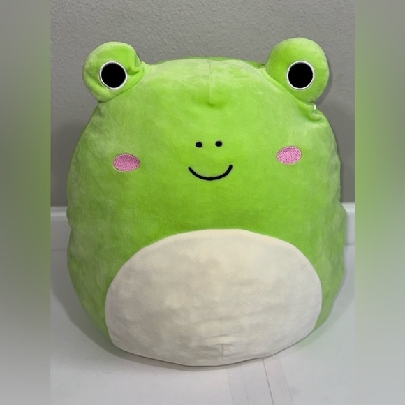 Squishmallows 16" Plush Unisex Light Green Wendy The Green Frog Kellytoys Kids - Picture 1 of 7
